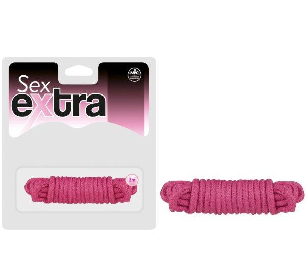 SEX EXTRA - Burgundy kötél - 3m