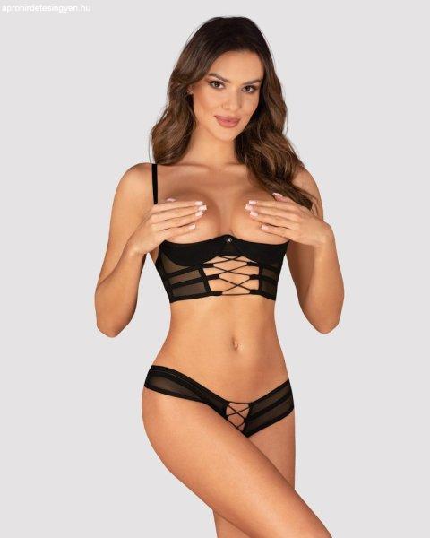 Roxelia 2-pcs crotchless set XS/S