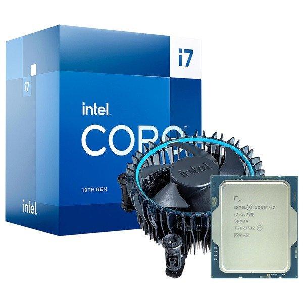 Intel Processzor - Core i7-13700 (2100Mhz 30MBL3 Cache 10nm 65W skt1700 Raptor
Lake) BOX