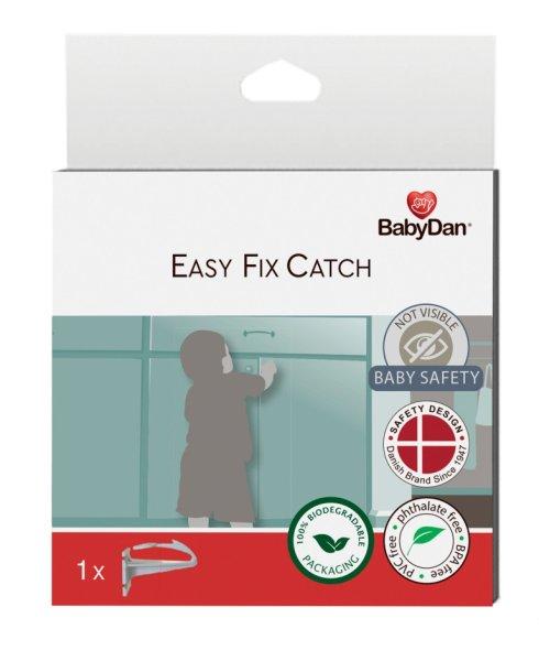 Baby Dan Easy Fix Catch, univerzális zár fiókhoz és szekrényajtóhoz, BIO,
1 db