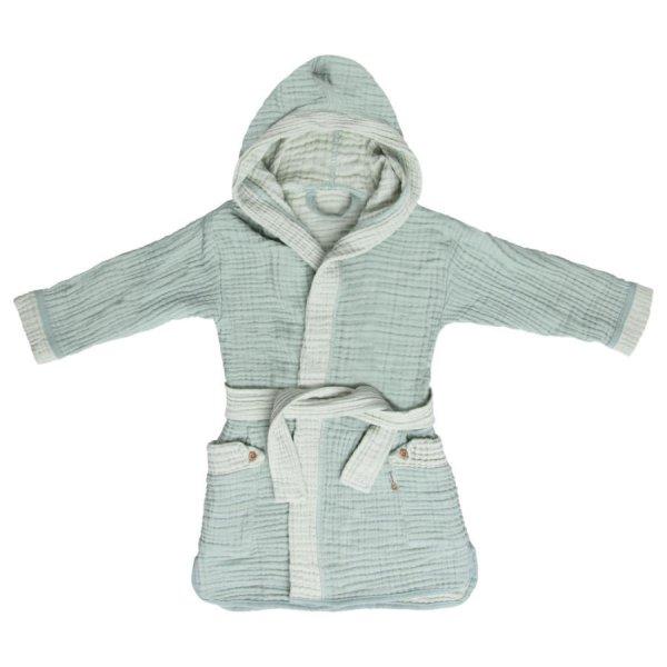 Bébé-Jou Fürdőköntös Pure Cotton Green