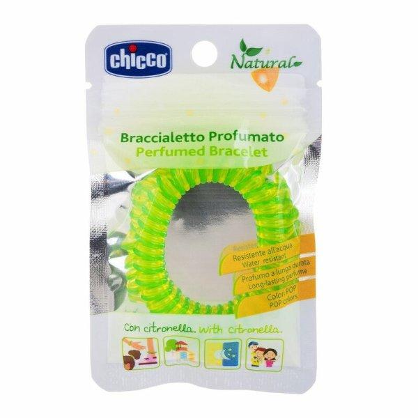 Chicco Natural Bracelet - citronellával illatosított karkötő, vízálló, 1
db