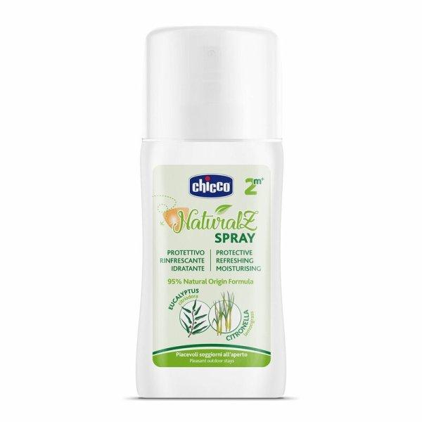 Chicco NaturalZ spray 100 ml - véd, frissít, hidratál kellemes kültéri
tartózkodás