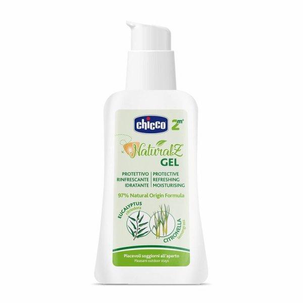 Chicco NaturalZ gél 60 ml - véd, frissít, hidratál kellemes kültéri
tartózkodás