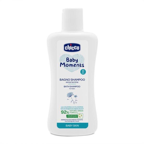 Chicco Fürdető & sampon 200 ml - könnymentes körömvirág és növényi
glicerin