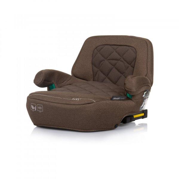 Chipolino Safy autós ülésmagasító 125-150 cm Isofix - Macadamia