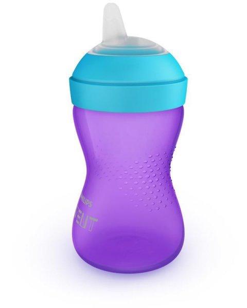 Avent SCF802/02 Puha harapásálló csőrös pohár, 300 ml, lila