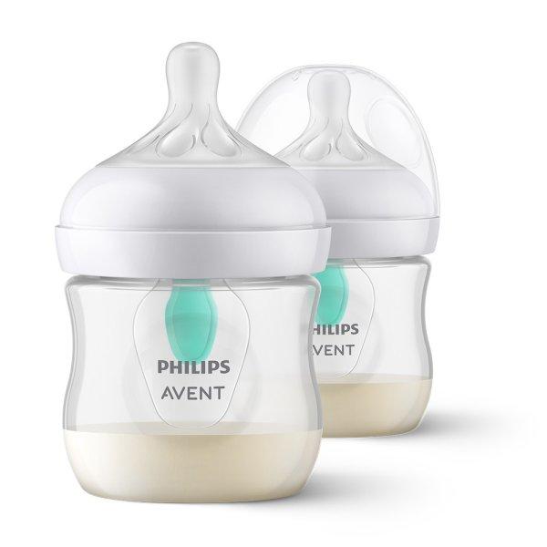 Avent SCY670/02 Natural Response cumisüveg, AirFree szeleppel, 125 ml, 0 hó+,
2 db