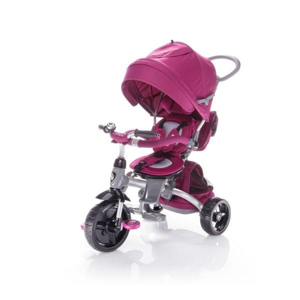 Zopa tricikli citiGO tolókarral Mulberry pink