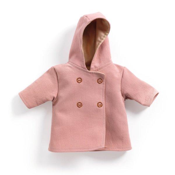 Djeco: Pomea Játékbaba ruha - Kapucnis kabát - Hooded coat