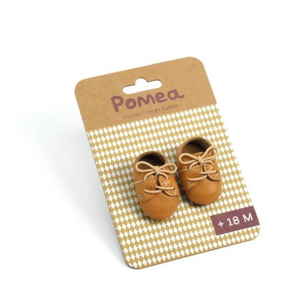 Djeco: Pomea Játékbaba cipő - Barna cipőcske - Brown shoes