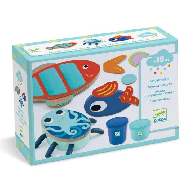 Djeco: Design by Gyurmaformázó készlet - Tengeri teremtményeim -
Myseacreatures