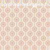 Retro Chic bzs, narancs, lila retro, geometriai mints tap
