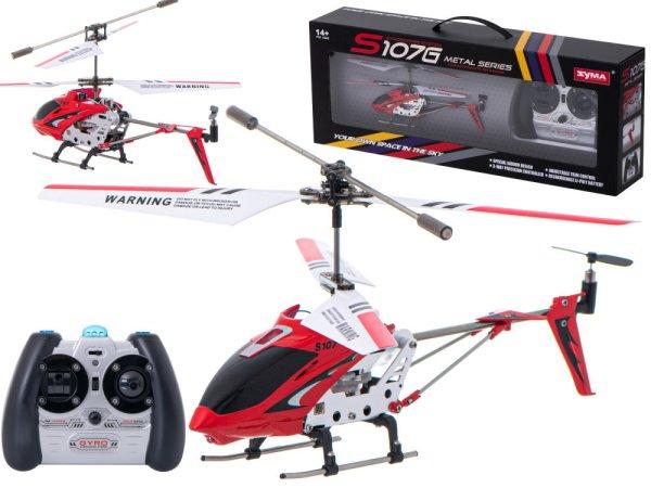 SYMA S107G RC helikopter piros