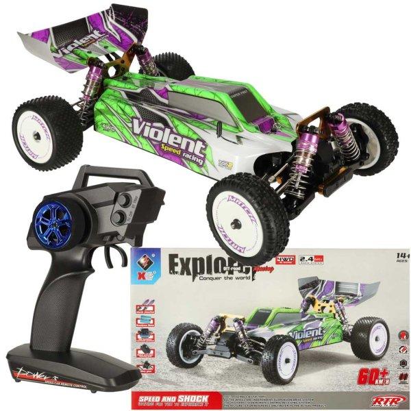 Távirányítós autó RC WLToys 104002 1:10 4WD 2.4Ghz