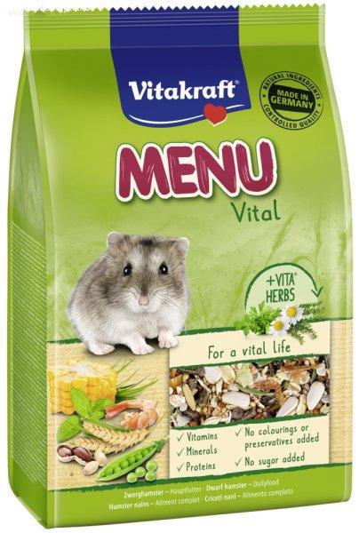 Vitakraft menü 400 g törpehörcsög