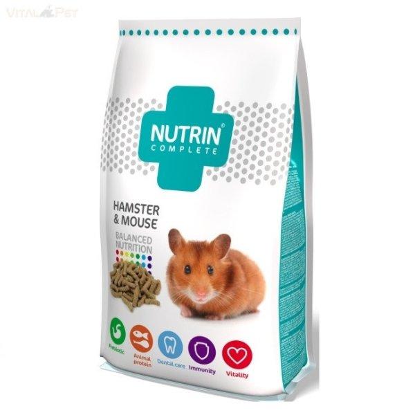 Nutrin Complete Hamster & Mouse - hörcsög és egér eledel 400g