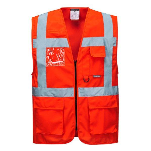 Portwest S476 Berlin Executive jól láthatósági vezetői mellény