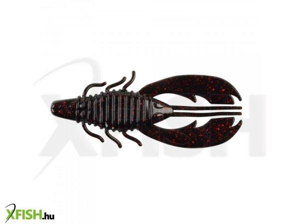 PowerBait Craw Fatty Rák műcsali 3 1/4in | 8cm Black Red Fleck 8 Bag