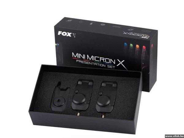 Fox Mini Micron X 2 Rod Set 2+1 Elektromos Kapásjelző szett