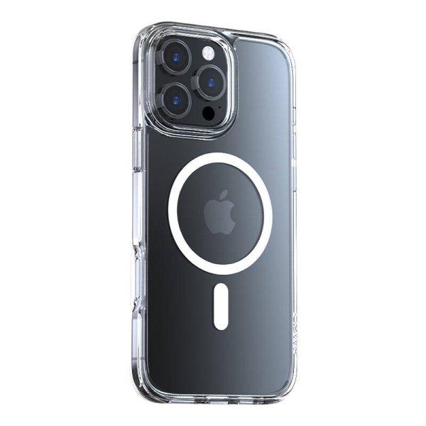 Torras Diamond-Mag Series Case for iPhone 16 ProMax (Transparent)