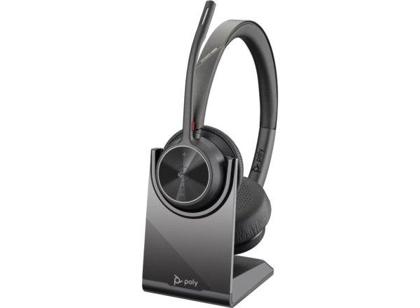 Poly Plantronics Voyager 4320 USB-A Bluetooth Headset +BT700 dongle Black