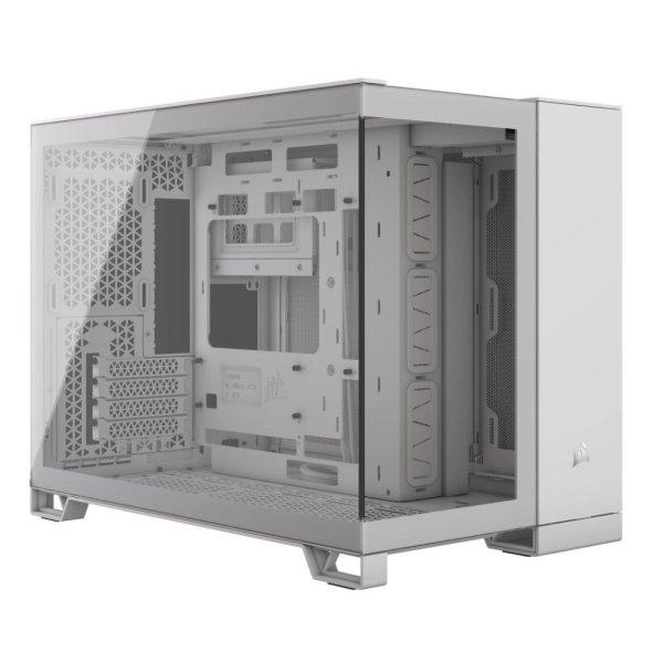 Corsair 2500X Tempered Glass White