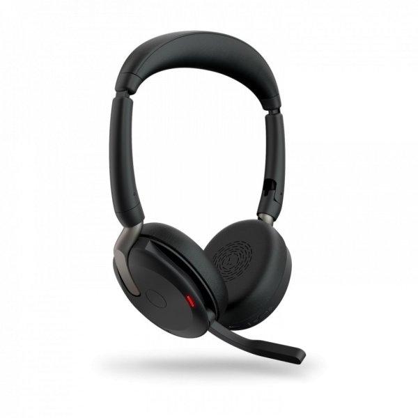 Jabra Evolve2 65 Flex USB-A UC Stereo Bluetooth Headset Black