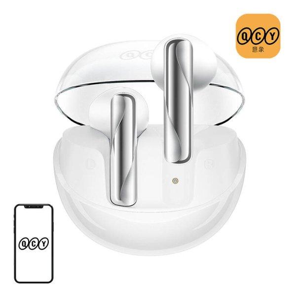 TWS QCY AilyBuds Clear T32 Headphones (white)