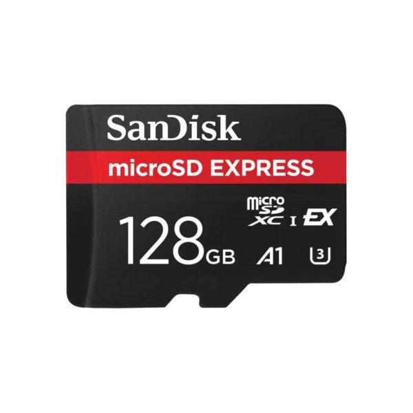 Sandisk 128GB microSDXC Express U3 A1 adapter nélkül