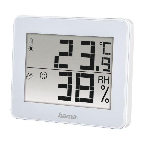 Hama TH-130 Thermo / Hygrometer Időjárás Állomás White