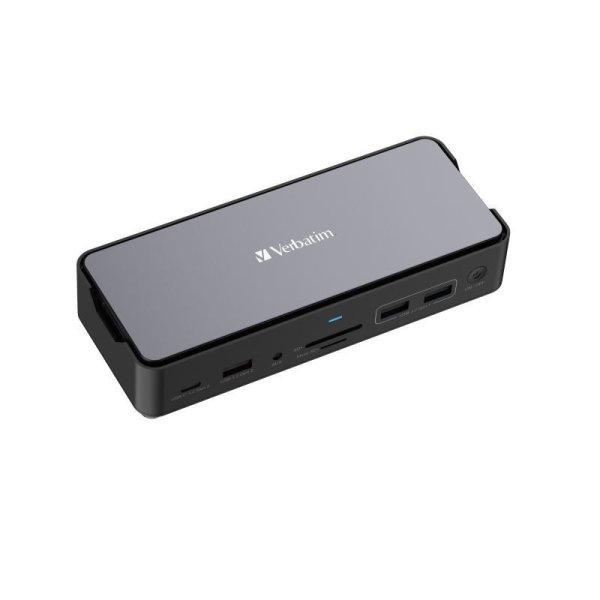 Verbatim CDS-15SSD USB-C Pro Docking Station Black