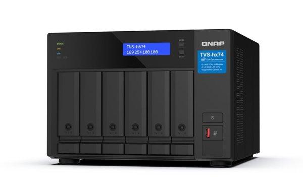 QNAP NAS TVS-H674-i5-32G (32GB) (6xHDD + 2xM.2 SSD)