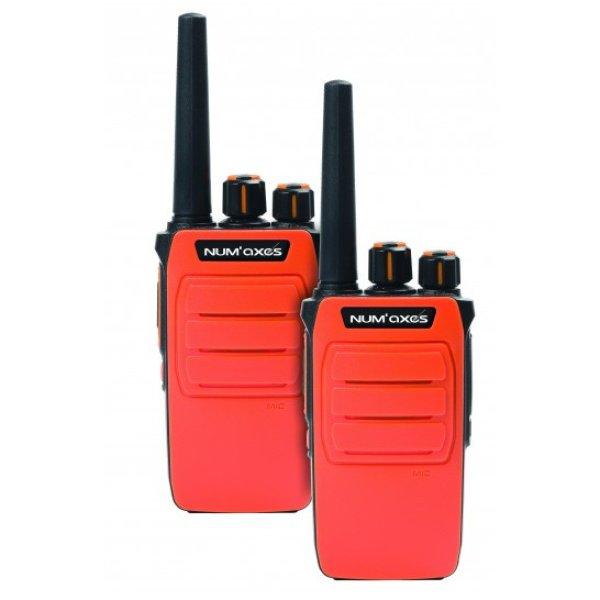 NUM´AXES Walkie Talkie, modell TLK1054, piros