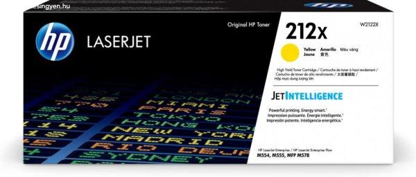 HP 212X Yellow toner