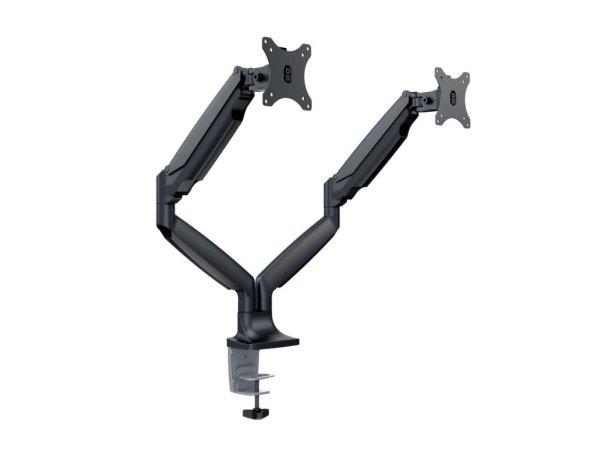 Multibrackets M Deskmount Gas Spring Dual 15"-30" Black