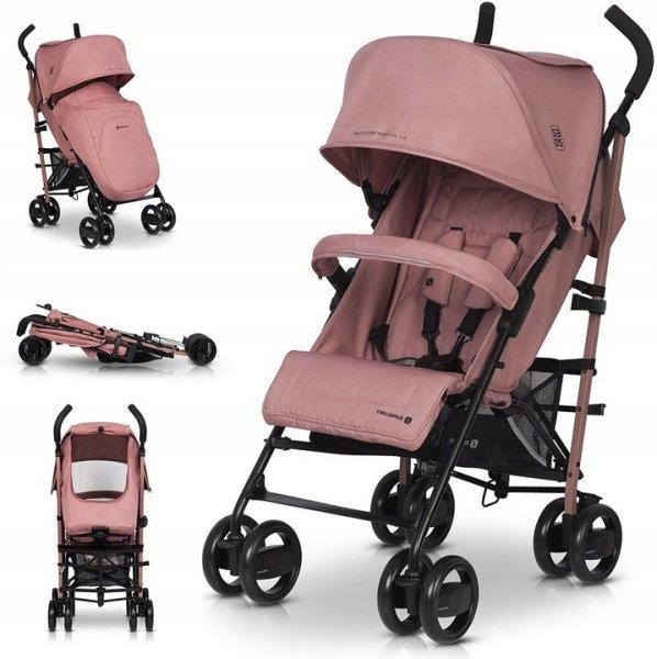 Euro-Cart Ezzo sport babakocsi - Rose