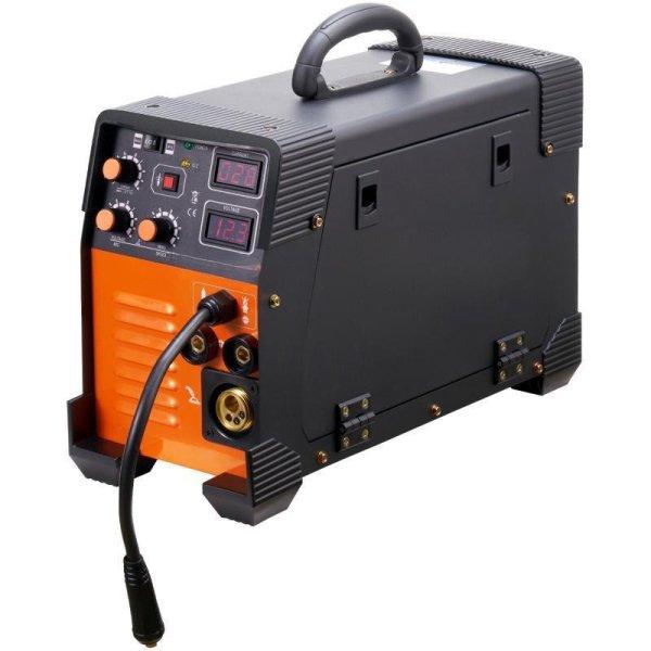 Hegesztőgép 250A MIG/LIFT TIG/ARC - 220V IGBT DC inverteres, digitális
kijelzős hegesztő