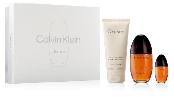 Calvin Klein Obsession - EDP 100 ml + testápoló tej 200 ml + EDP 15 ml