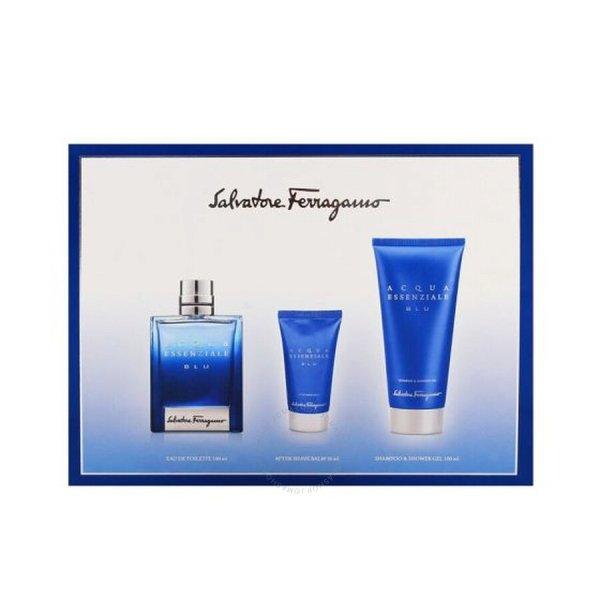 Salvatore Ferragamo Acqua Essenziale Blu - EDT 100 ml + 2 az 1-ben
tusfürdő és sampon 100 ml + borotválkozás utáni
balzsam 100 ml