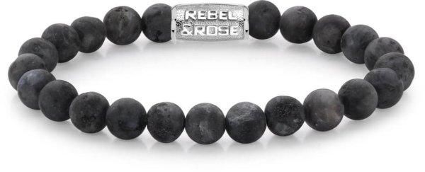 Rebel&Rose Gyöngy karkötő Matt Gray Seduction RR-80025-S 17,5 cm
- M