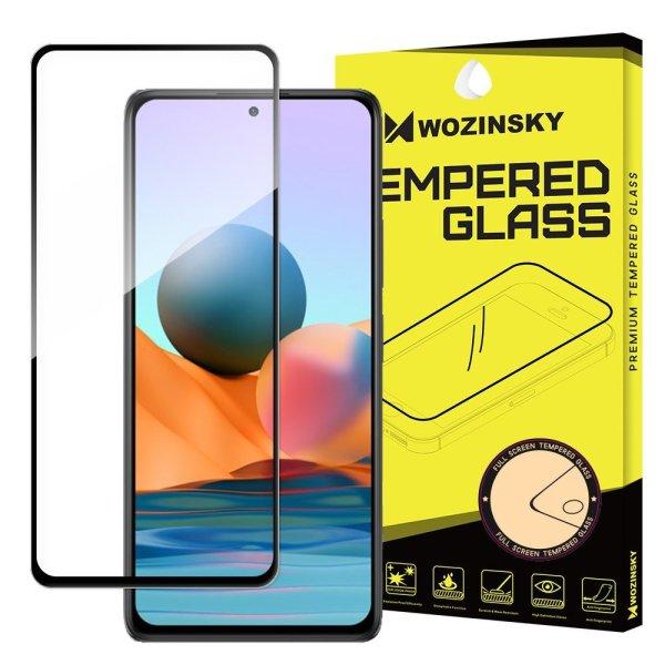 Xiaomi Redmi Note 10 Pro / Note 10 Pro Max edzett üveg fekete hajlított TELJES
KÉPERNYŐS FULL SCREEN HAJLÍTOTT tempered glass kijelzőfólia kijelzővédő
védőfólia karcálló kijelzős