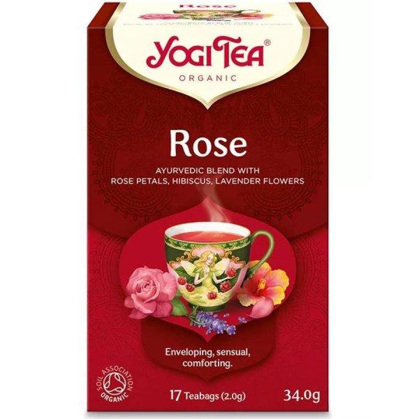 Rózsa bio tea - Yogi Tea