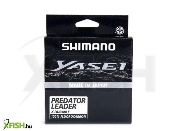 Shimano Line Yasei Fluoro Leader Rablóhalas Előke Szürke 50m 0,35mm 8,08Kg