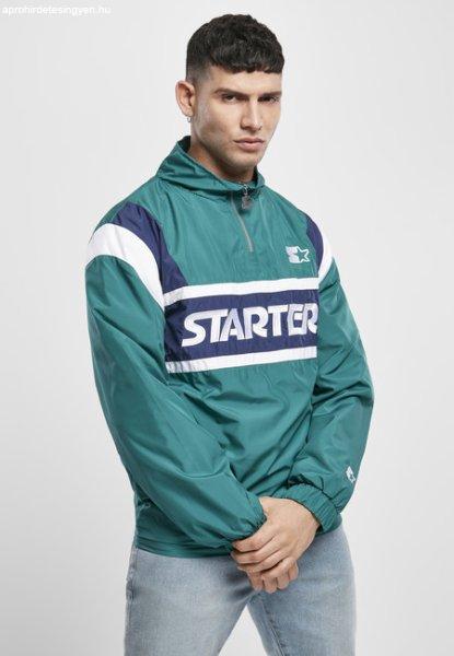 Starter Half Zip Retro Jacket retro green/blue night/white