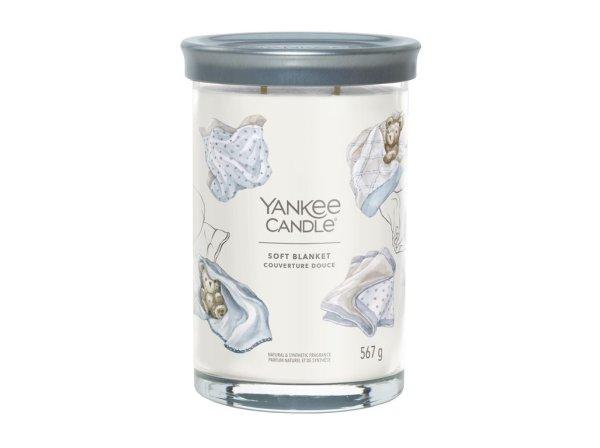 Yankee Candle Illatgyertya Signature tumbler Soft Blanket 567 g - nagy