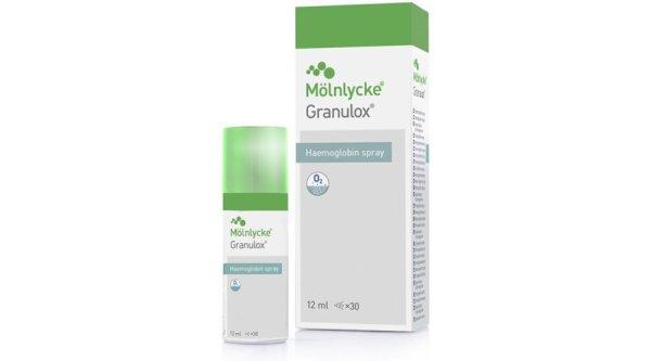 Granulox hemoglobin spray krónikus sebek kezelésére, 12ml