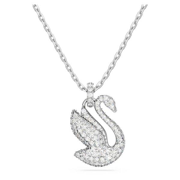 Swarovski Gyengéd nyaklánc hattyúval Iconic Swan 5647872