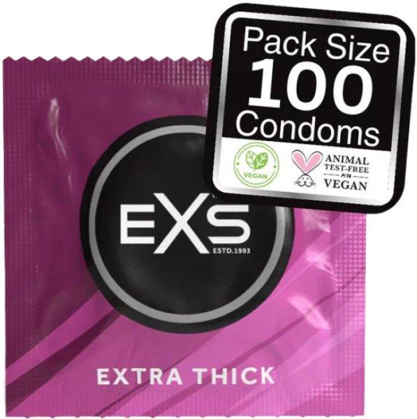 EXS Extra Thick – megerősített óvszer (100 db)