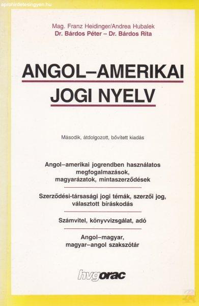 ANGOL-AMERIKAI JOGI NYELV